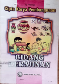 Image of Cipta Karya Pembangunan Bidang Kerajinan