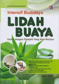 Image of Intensif Budidaya Lidah Buaya