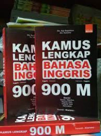 Image of Kamus Lengkap Bahasa Inggris 900 M