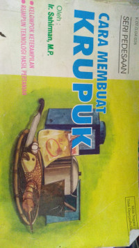 Image of SERI PEDESAAN: CARA MEMBUAT KRUPUK