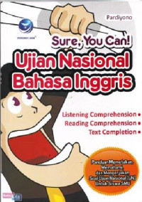 Image of Sure, you can ! ujian nasional bahasa inggris